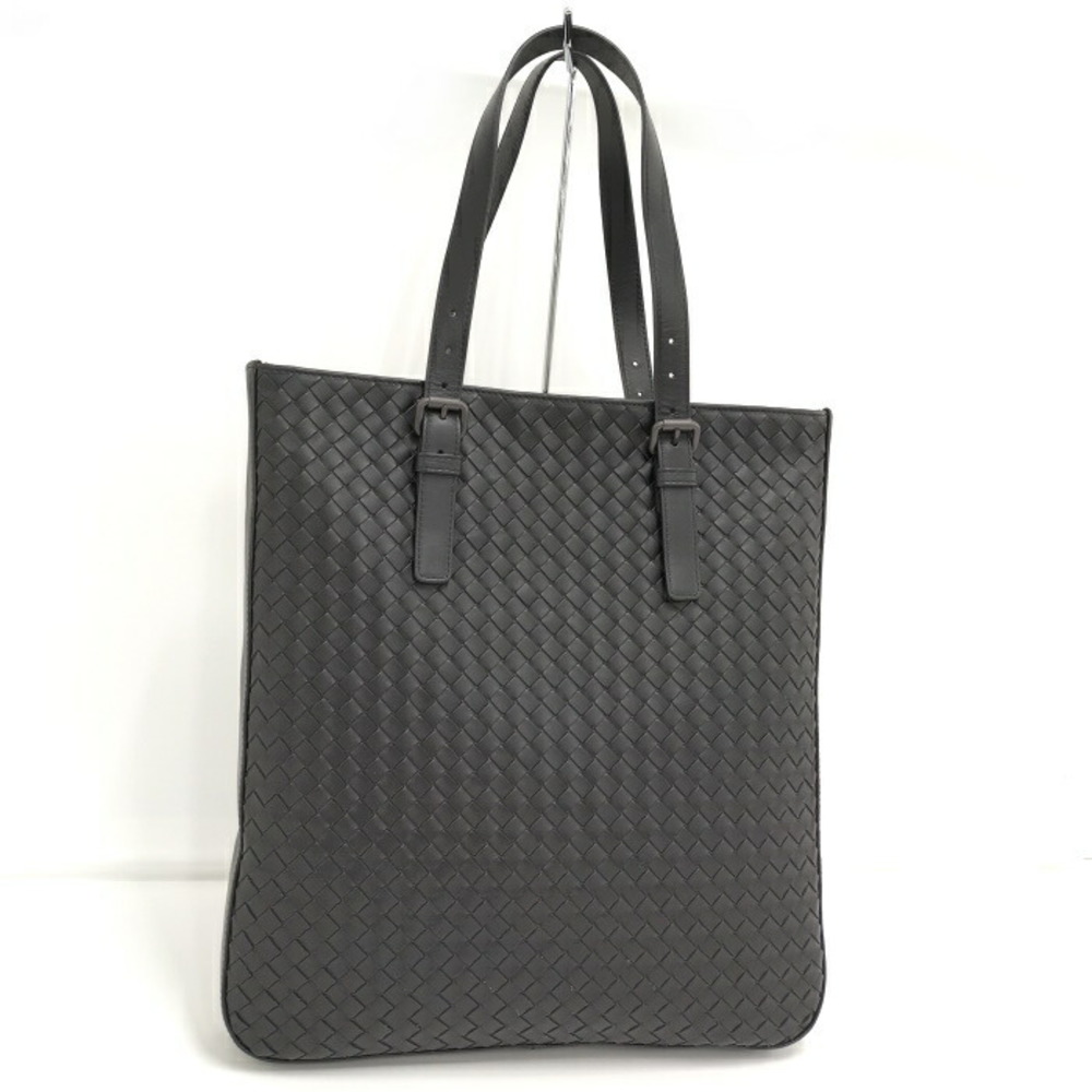 Bottega Veneta Handbag Intrecciato Leather Black